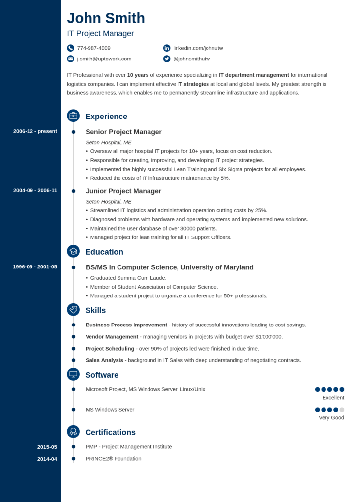 resume-builder-template-concept