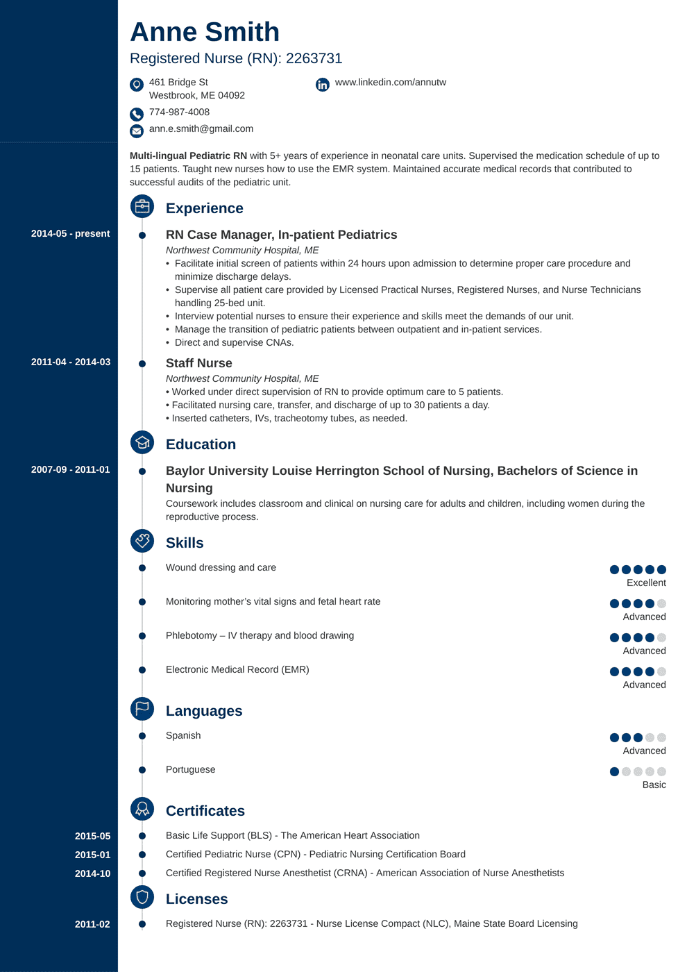 Nursing Resume